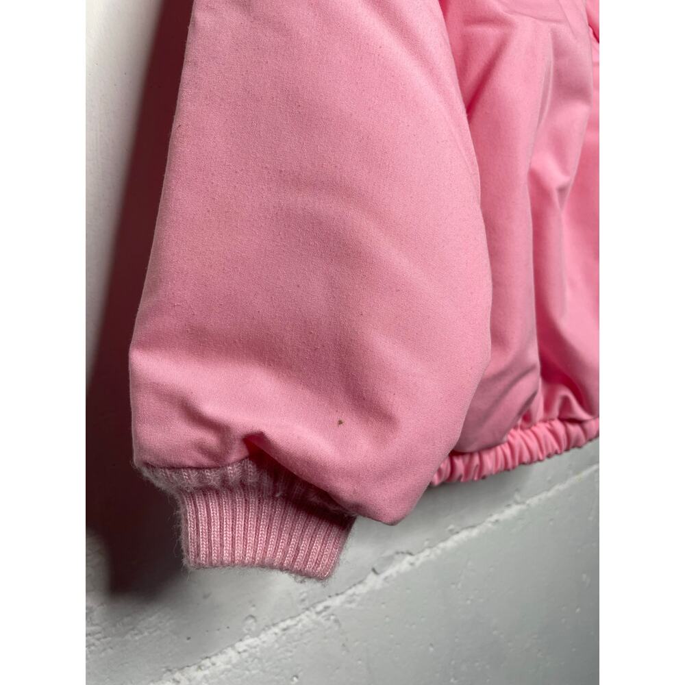 Vintage Weather Tamer Girls Puffy Pink Hooded Jacket Coat Size 6 Made in USA - Picture 6 of 8